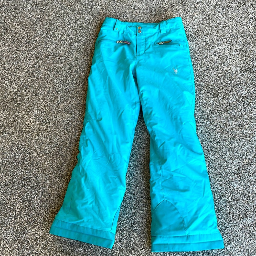 Spyder girls Olympia insulated snow board pants. 14. perfect condition